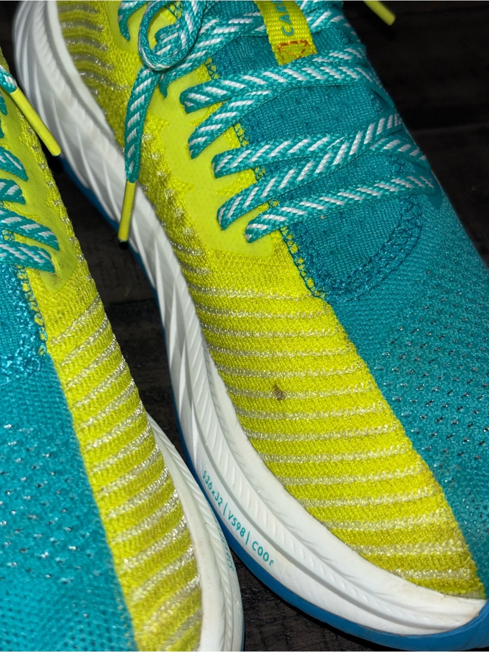 Hoka Carbon X 3 running shoes WOMENS SZ 8.5 - Picture 12 of 16